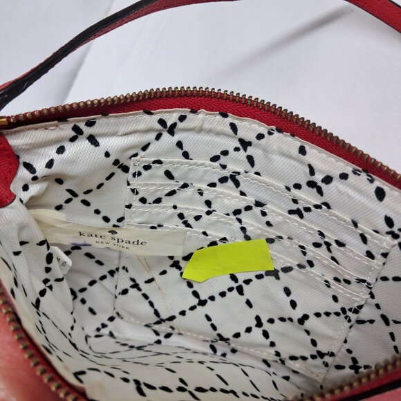 Kate Spade New York Red Wristlet Pouch Purse - Picture 5 of 6